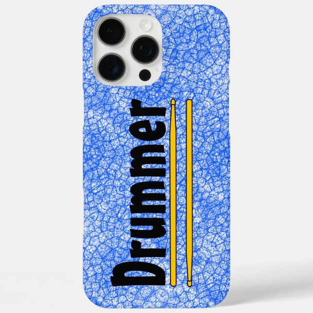 Drummer Drum Sticks Case-Mate iPhone Hülle (Rückseite)