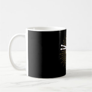 Drummer Drum Sticks Hand Rock Kaffeetasse