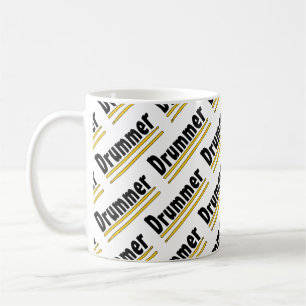 Drummer Drum Sticks Kaffeetasse