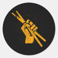 Drummer Drum Sticks Schlagzeug Lover Rock