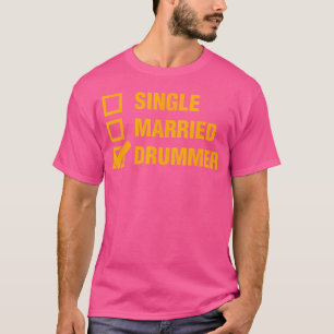 Drummer Drum T-Shirt Musician Band