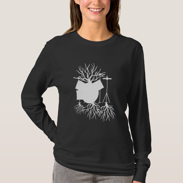 Drummer Drummer Drummer Drumming Drumset T-Shirt (Vorderseite)