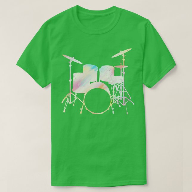 Drummer Drums Drumsticks Musician Outfit 7 T-Shirt (Design vorne)