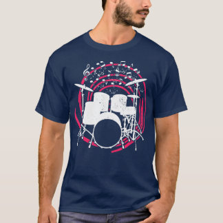 Drummer Drums Drumsticks Musician Outfit 9 T-Shirt