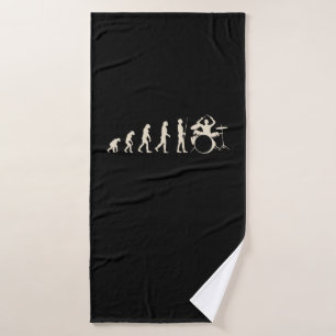 Drummer Evolution Badehandtuch