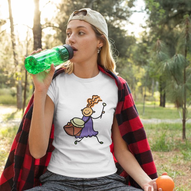 Drummer Girl T-Shirt (Von Creator hochgeladen)