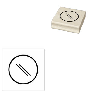 Drummer Gummistempel