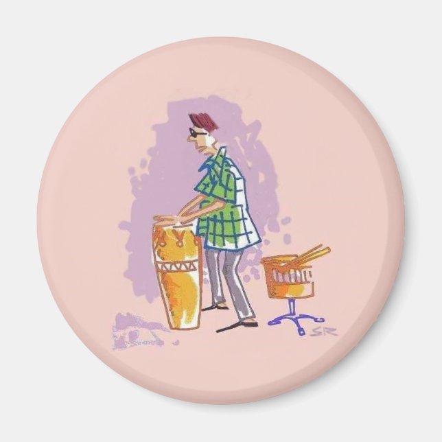 Drummer-I-Magnet Magnet (Vorne)