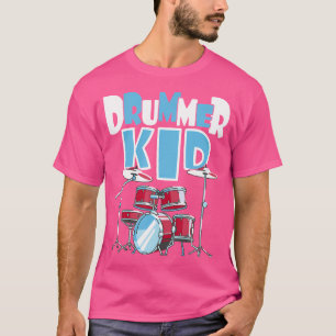Drummer Kid - Funny Percussionist Drums Musician T-Shirt