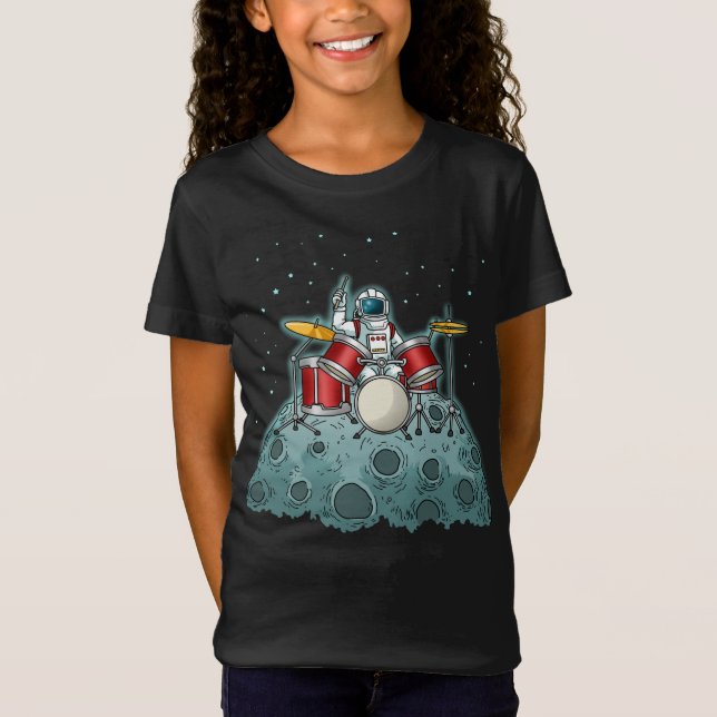 Drummer Kids Drummer Gift Drumming Schlagzeug T-Shirt (Vorderseite)