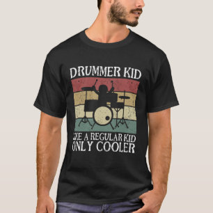 Drummer Kind wie ein normales Kind nur cooler T-Shirt