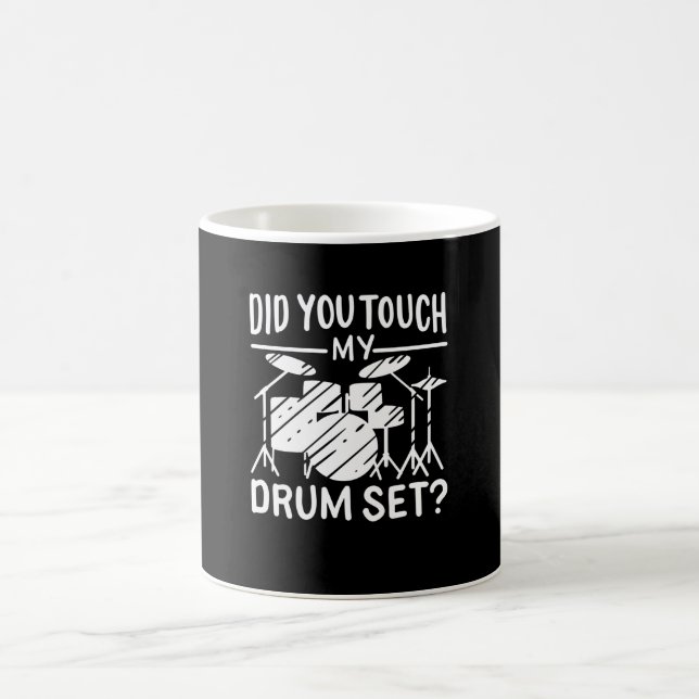 Drummer - Mein trockenes Set Kaffeetasse (Mittel)