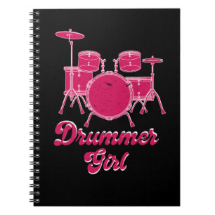 Drummer-Notebook Notizblock