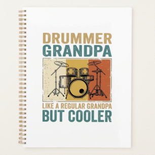 Drummer Opa wie ein normaler Opa aber cooler  Planer