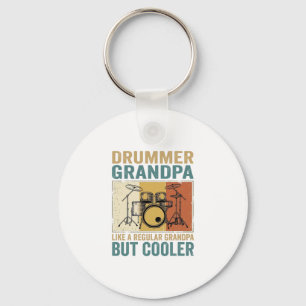 Drummer Opa wie ein normaler Opa aber cooler Schlüsselanhänger
