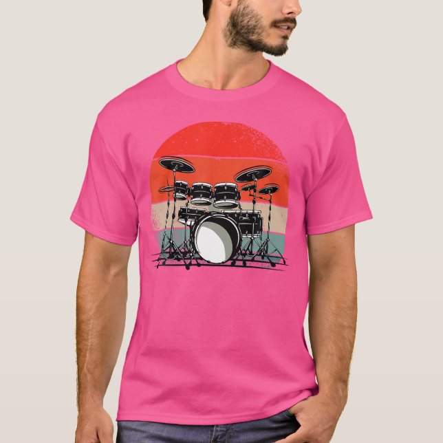 Drummer Shirt Drum Drum Player Drum Kit (Vorderseite)
