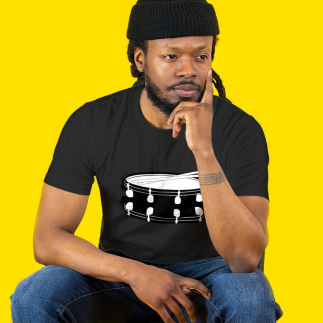 DRUMMER SNARE DRUM T - SHIRT (Von Creator hochgeladen)