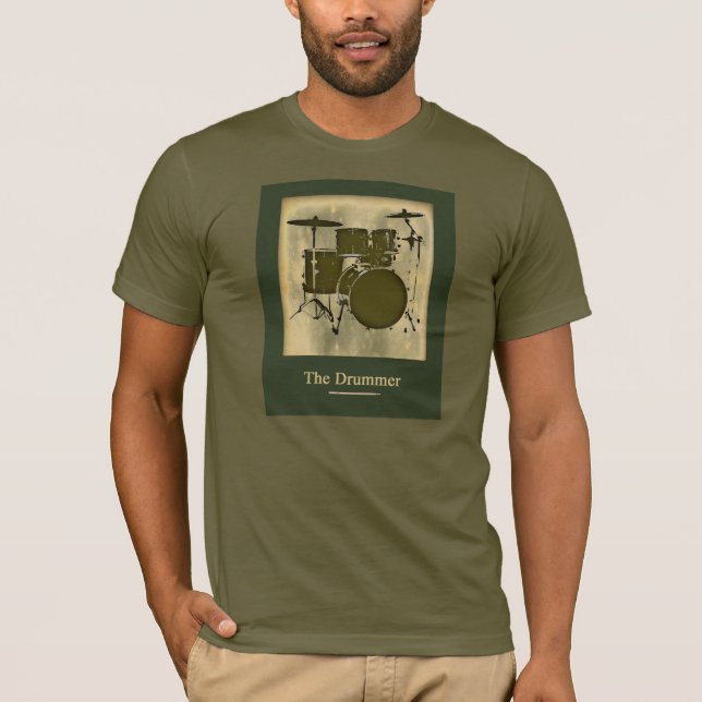 Drummer T-Shirt (Vorderseite)