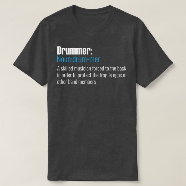 Drummer T-Shirt (Design vorne)