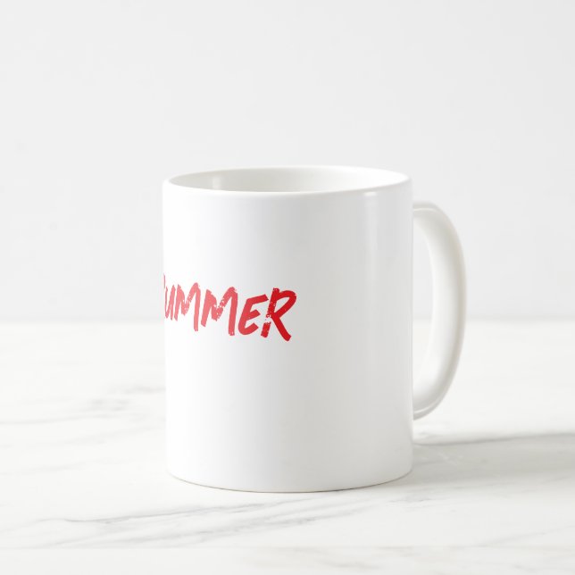 Drummer Tasse (VorderseiteRechts)
