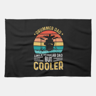 Drummer Vater Geschirrtuch