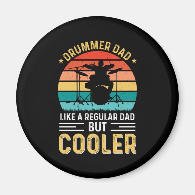 Drummer Vater Magnet (Vorne)