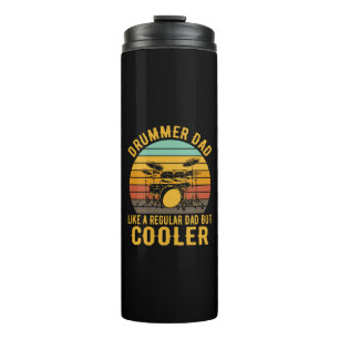 Drummer-Vater wie ein normaler Vater, aber cooler Thermosbecher