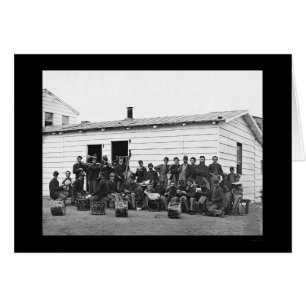 Drummers at Leisure in Washington, DC 1865