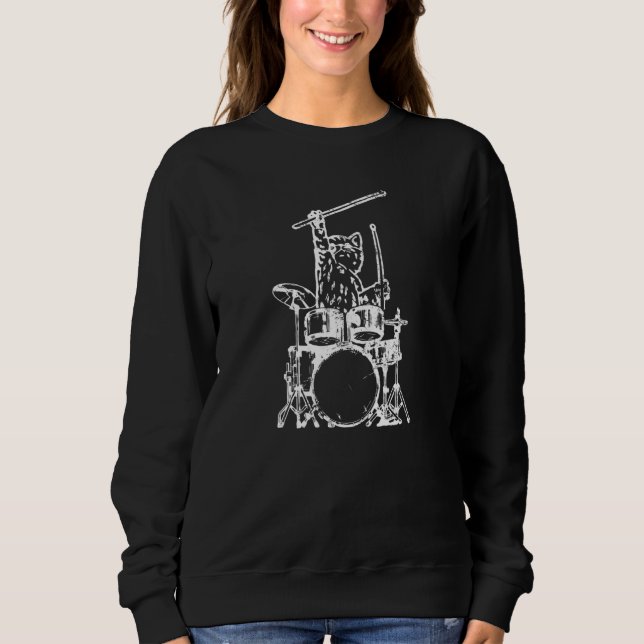 Drummers Drummer Sweatshirt (Vorderseite)