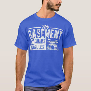 Drumming Drumset Drum Musiker Drummer T-Shirt