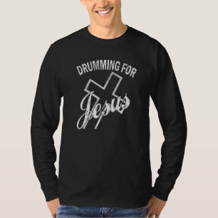 Drumming for Jesus Christlich Drummer Gebete 2 T-Shirt