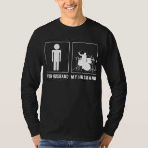 Drumming Legenden vereint: Ihr Mann, lernt meinen  T-Shirt