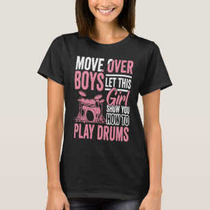 Drumming Player Apparel Drummer Quote Drumset für T-Shirt