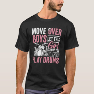 Drumming Player Apparel Drummer Quote Drumset für T-Shirt