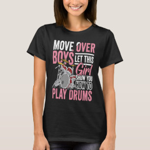 Drumming Player Apparel Drummer Quote Drumset für T-Shirt