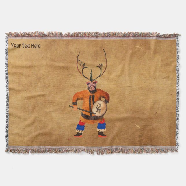 Drumming Shaman Decke (Vorderseite)