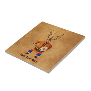 Drumming Shaman Fliese