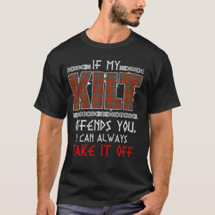 Drummond Clan tartan Kilt alt modern für Männer f T-Shirt