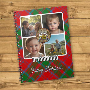 Drummond Familienfoto-Collage Notizblock