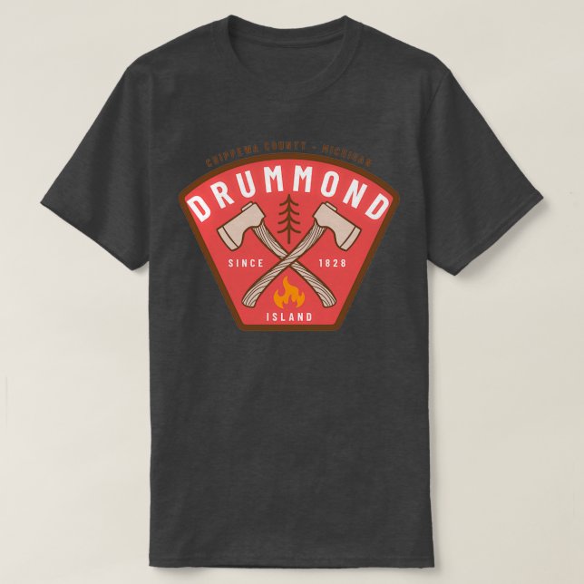 Drummond Island  T-Shirt (Design vorne)