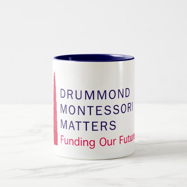 Drummond Montessori Angelegenheits-Tasse Zweifarbige Tasse (Mittel)