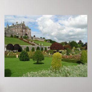 Drummond Schloss Schottland Poster