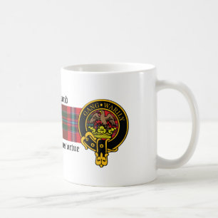 Drummond schottisches Wappen und Tartan-Tasse Tasse