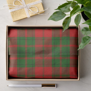 Drummond tartan rot kariert seidenpapier