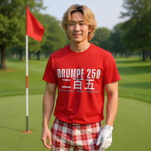 Drumpf 250 二百五 : Dummer Mensch Idiot Einfaltspinse T-Shirt