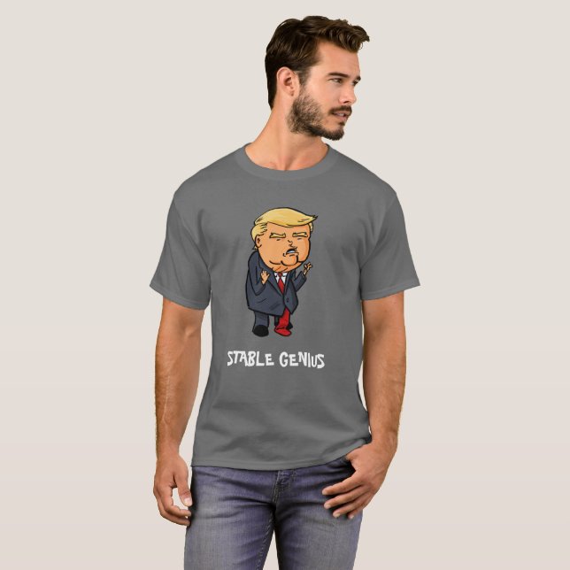 Drumpf - das stabile Genie T-Shirt (Vorne ganz)
