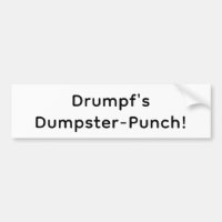 Drumpfs Müllcontainer-Schlag! Hankamer Artjunkhaus
