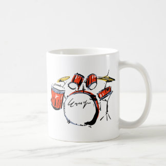 drums kaffeetasse
