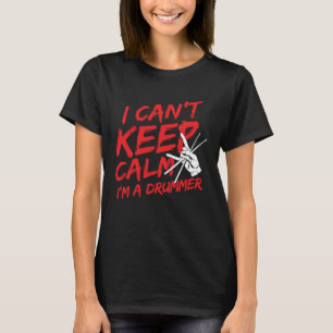 Drums Musician Player for a Drummer 1 T-Shirt