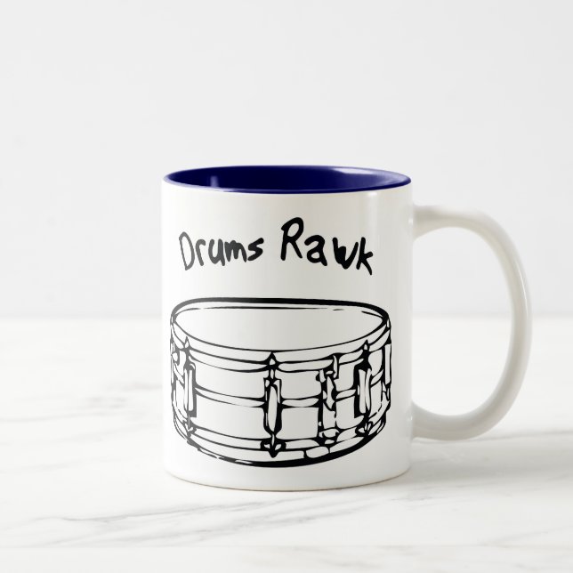 Drums Rawk Tasse (Rechts)